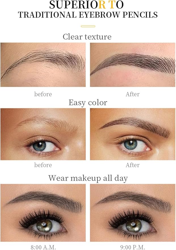 3D Microblading 4-tip Eyebrow Pen