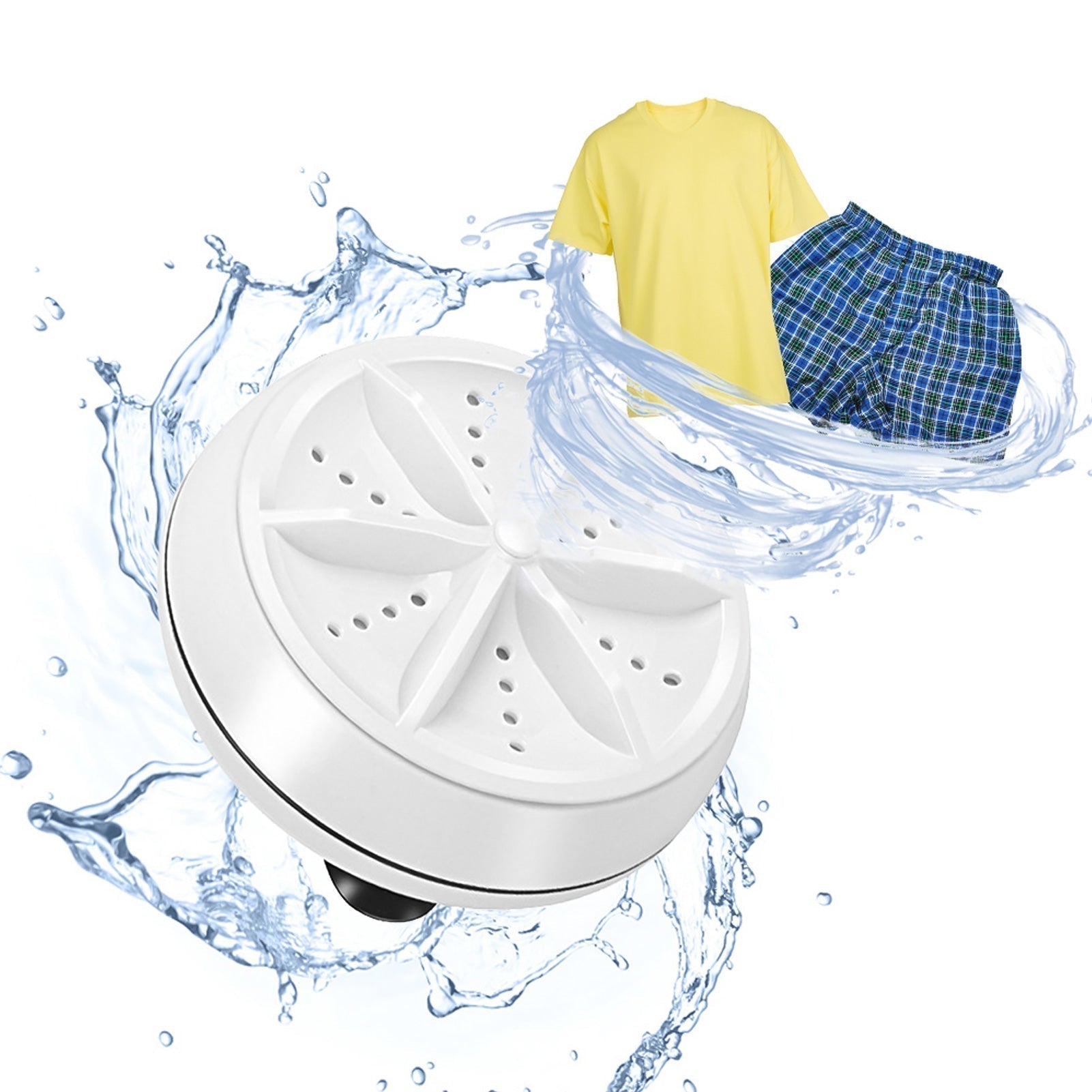 2 in 1 Mini Washing Machine