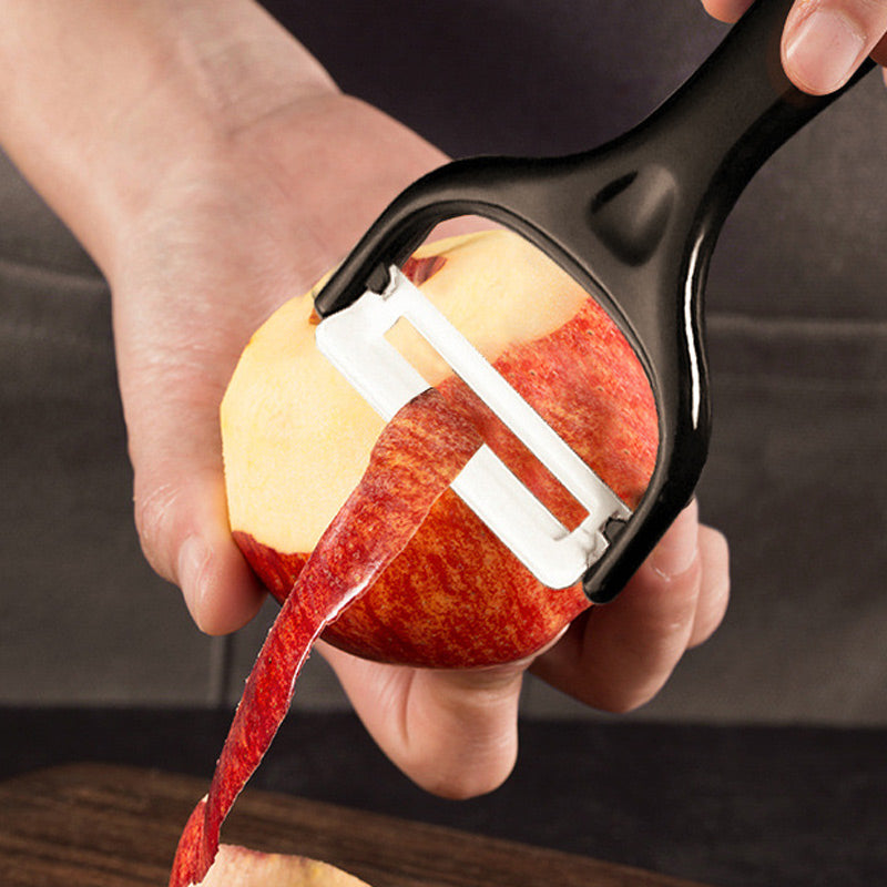 Professional Stainless Steel Kitchen Knife Set（chef's knife, meat knife, utility knife,fruit knife,kitchen scissors, peeler.🎁）